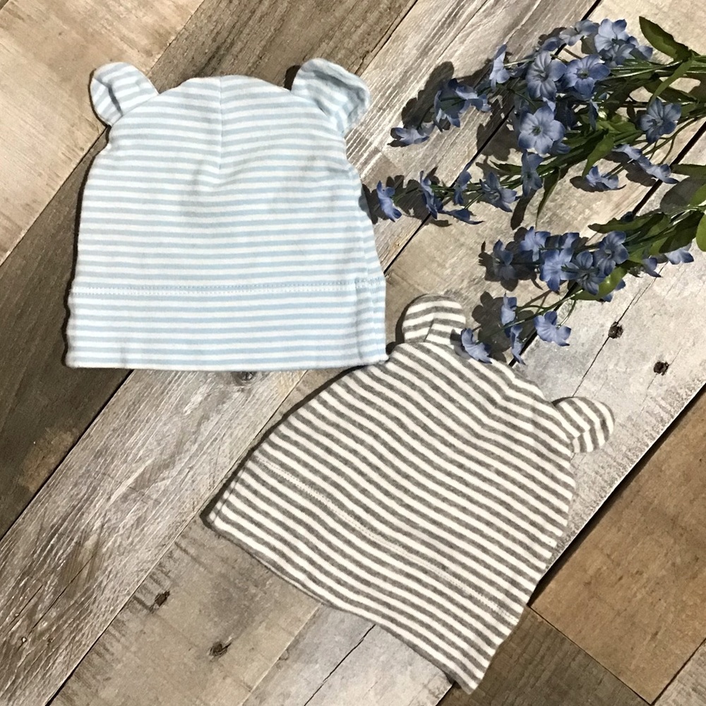 Target Striped Baby Beanies